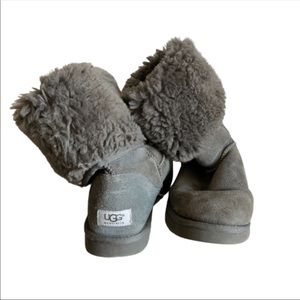 Ugg Classic Tall Sheepskin Boots Gray Size 10